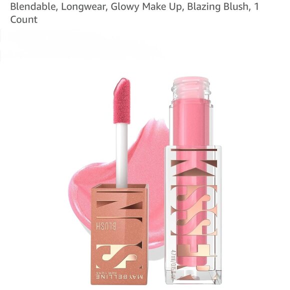Set of 7 - Maybelline Sunkisser Multi-Use Liquid Blush and Bronzer, Blendable, L - Picture 2 of 8
